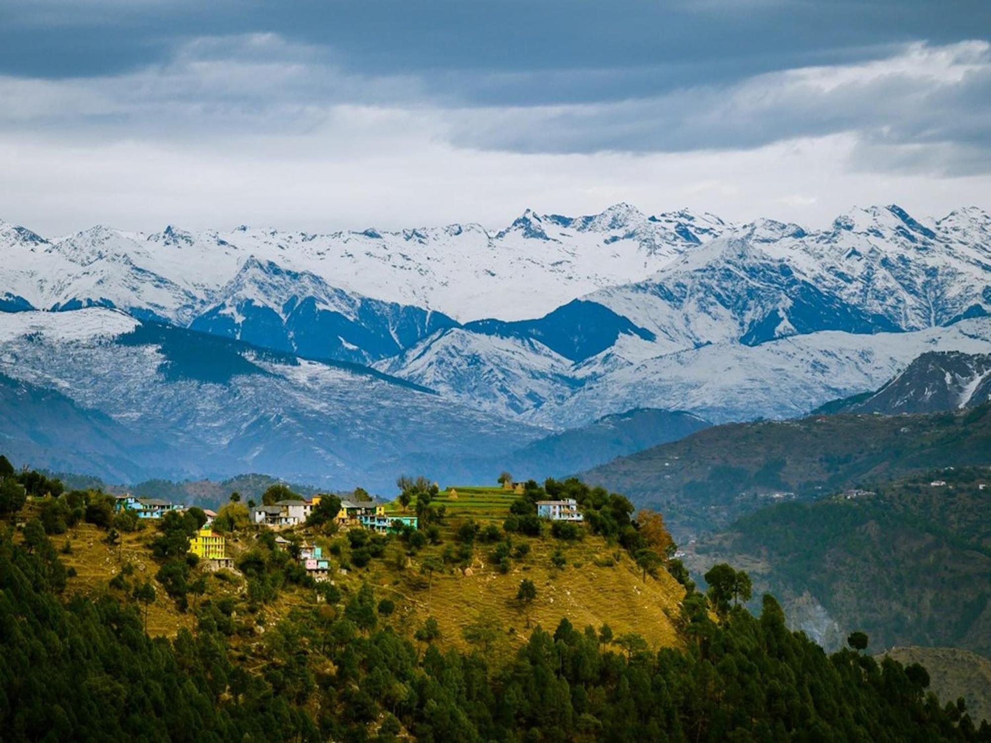 Hotel Bliss Valley Dharamshala - Beautiful View Of Mountains From Rooms Exterior foto
